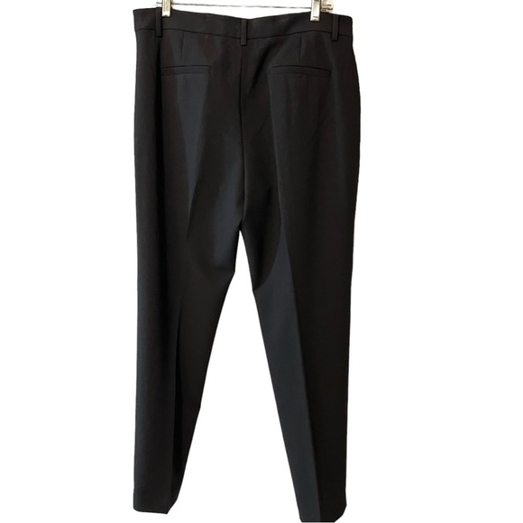 Nordstrom Halogen Women’s High Rise Dress Trouser Pants Black size 14 career - Picture 2 of 15
